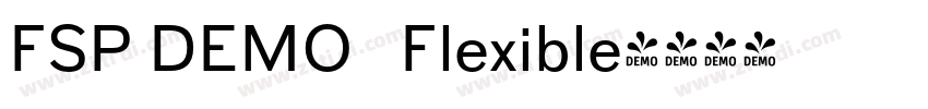 FSP DEMO   Flexible字体转换
